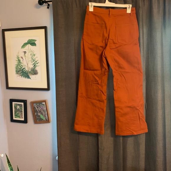Whimsy + Row rust Flora pants size 28 - Picture 2 of 3
